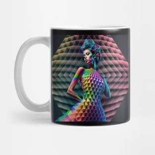 Where the future meets the runway - Futuristic Fashion #2 Mug